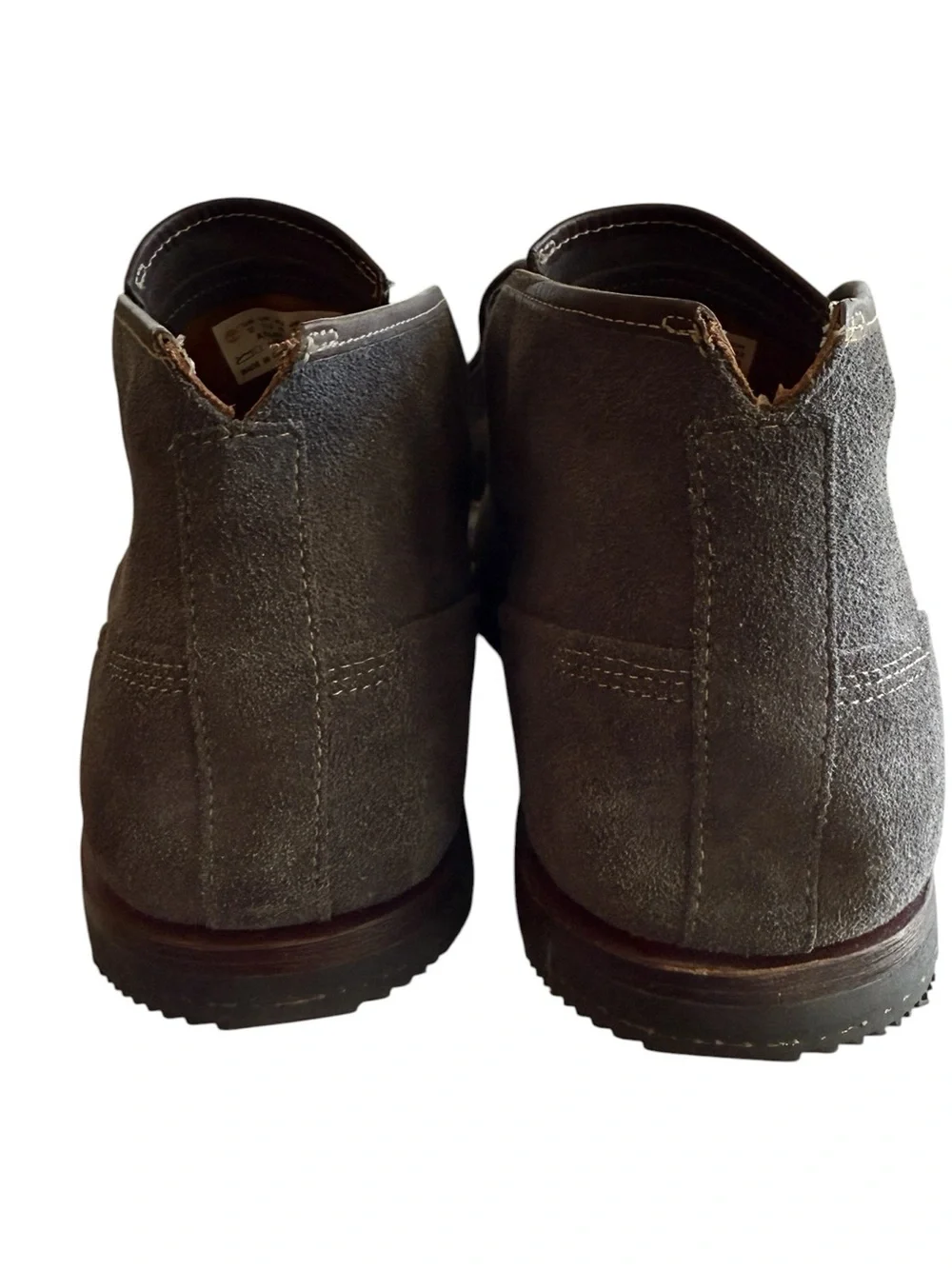Timberland Men’s Suede Chukka Boots Gray US 12 A1L9X Defender Repellent Leather